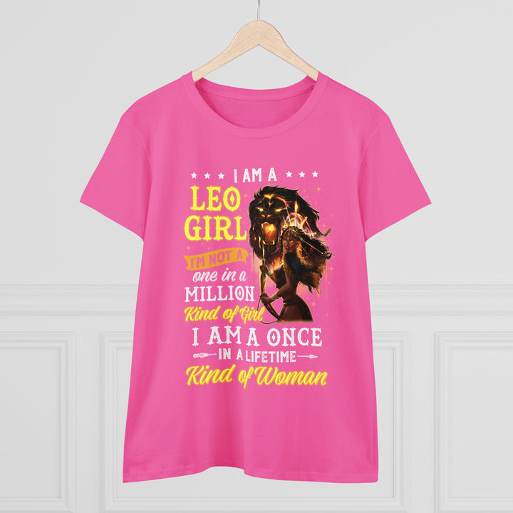 Leo Girl Women's Heavy Cotton Tee - Beguiling Phenix Boutique