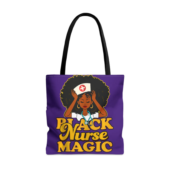 Black Nurse Magic Tote Bag - Beguiling Phenix Boutique