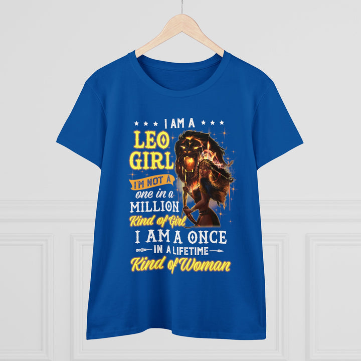 Leo Girl Women's Heavy Cotton Tee - Beguiling Phenix Boutique