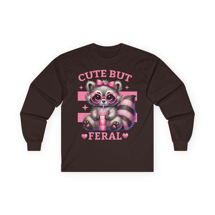 Cute But Feral Long Sleeve Tee - Beguiling Phenix Boutique