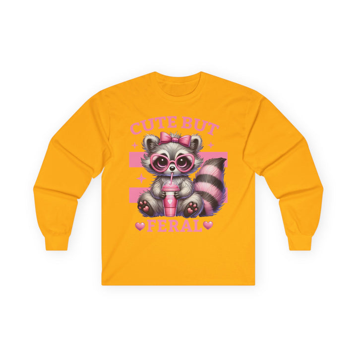 Cute But Feral Long Sleeve Tee - Beguiling Phenix Boutique