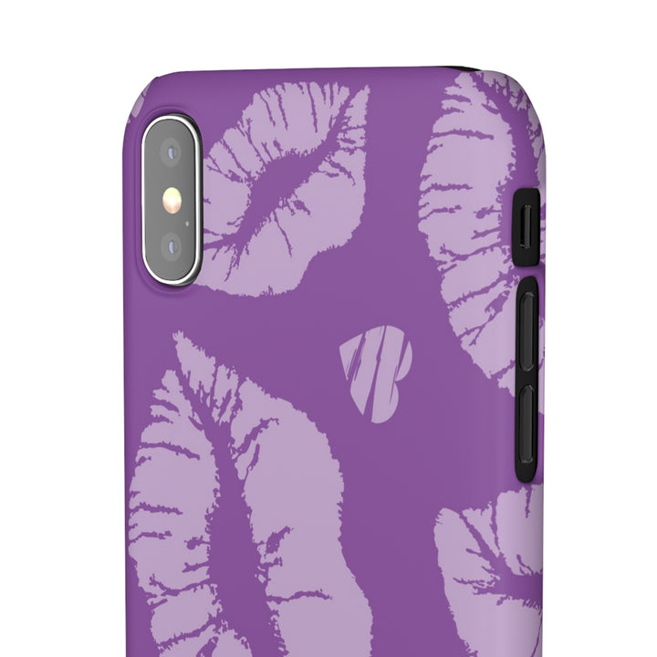 Purple Lips Phone Snap Cases - Beguiling Phenix Boutique