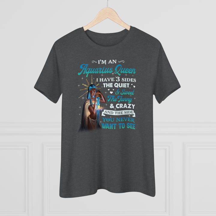 Aquarius Queen Women's Premium Tee - Beguiling Phenix Boutique