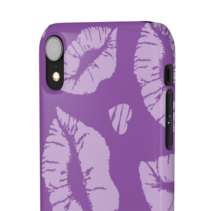 Purple Lips Phone Snap Cases - Beguiling Phenix Boutique