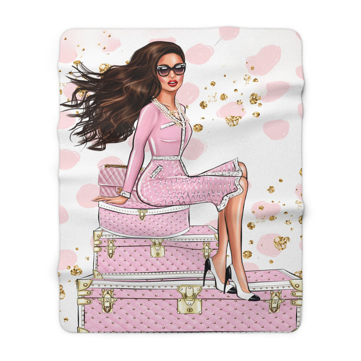 Pretty In Pink Fleece Blanket - Beguiling Phenix Boutique
