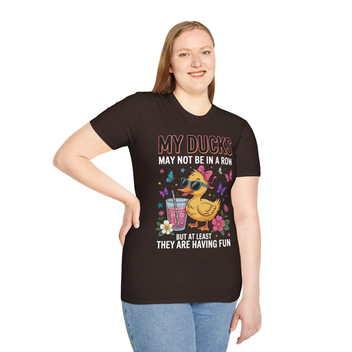 My Ducks May Not Be In A Row T-Shirt - Beguiling Phenix Boutique