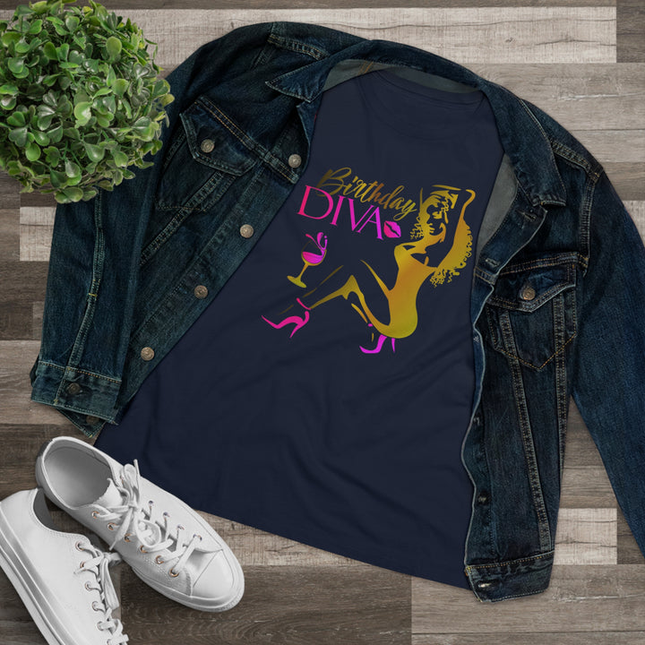 Birthday Diva Women's Premium Tee - Beguiling Phenix Boutique