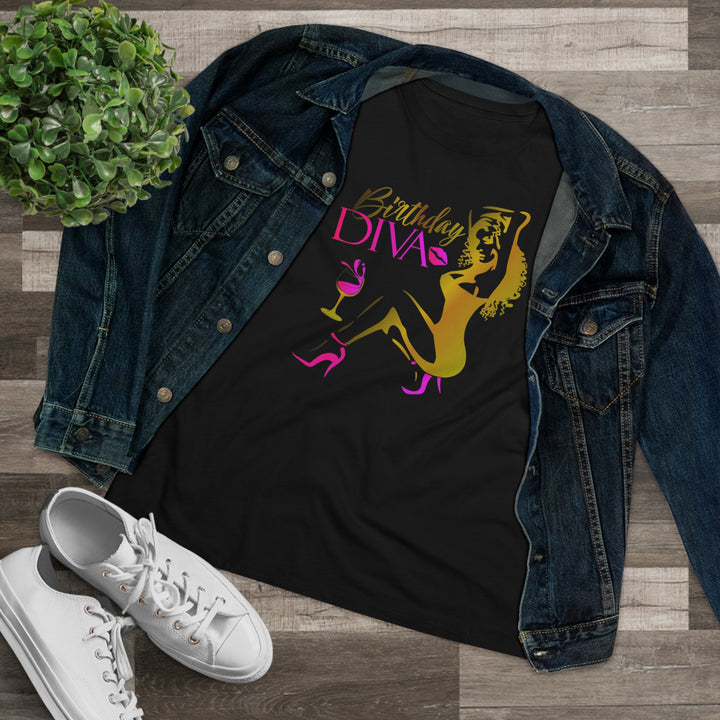 Birthday Diva Women's Premium Tee - Beguiling Phenix Boutique