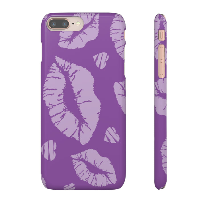 Purple Lips Phone Snap Cases - Beguiling Phenix Boutique