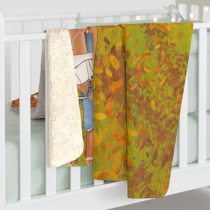 For The Love Of Fall Fleece Blanket - Beguiling Phenix Boutique