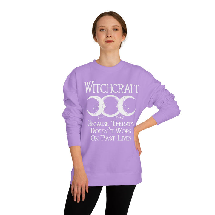 Witchcraft Sweatshirt – Unisex Crew Neck with Therapy Quote - Beguiling Phenix Boutique