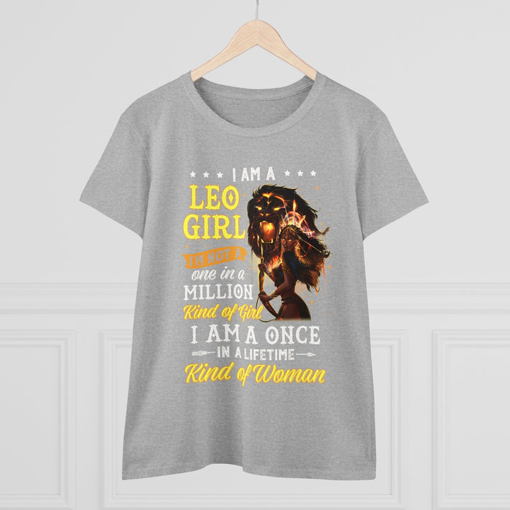 Leo Girl Women's Heavy Cotton Tee - Beguiling Phenix Boutique