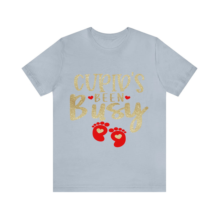 Unisex Jersey Short Sleeve Tee (Cupid's been busy) - Beguiling Phenix Boutique