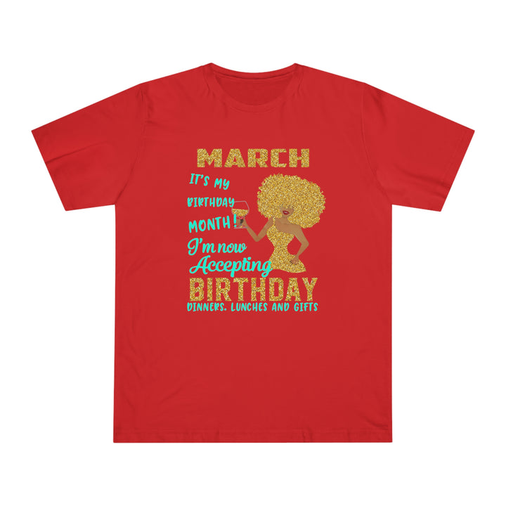 March Birthday Shirt - Beguiling Phenix Boutique