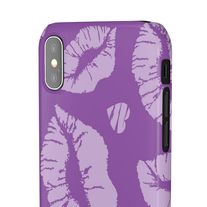 Purple Lips Phone Snap Cases - Beguiling Phenix Boutique