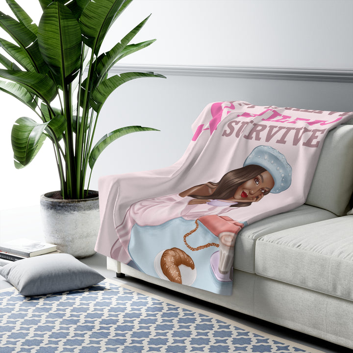 Built To Survive Fleece Blanket - Beguiling Phenix Boutique