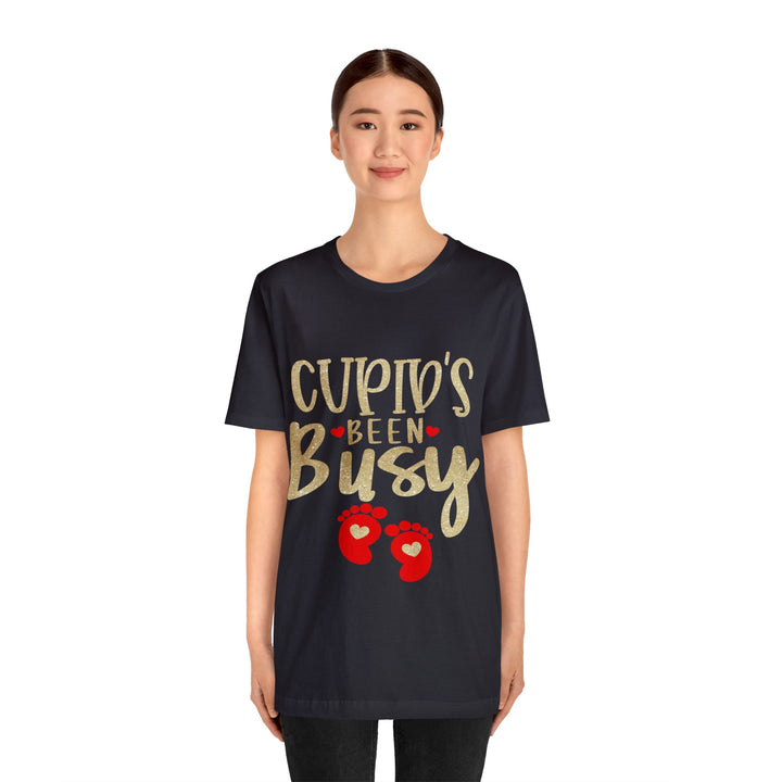 Unisex Jersey Short Sleeve Tee (Cupid's been busy) - Beguiling Phenix Boutique