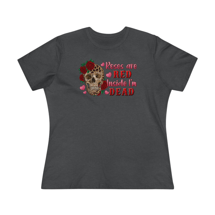 Roses Are Red Women's Premium Tee - Beguiling Phenix Boutique