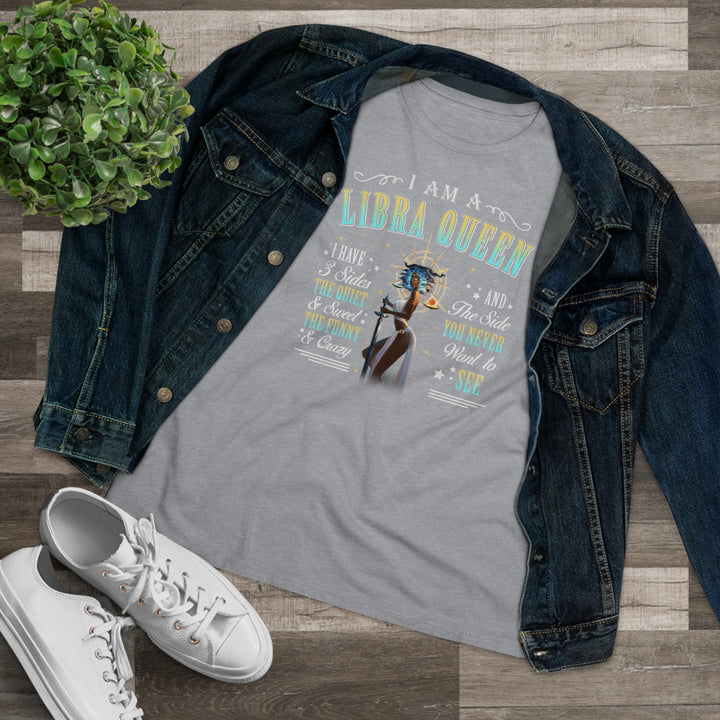 Libra Queen Women's Premium Tee - Beguiling Phenix Boutique