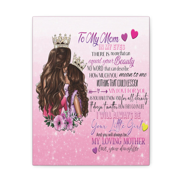 To My Mom Canvas Gallery Wraps - Beguiling Phenix Boutique