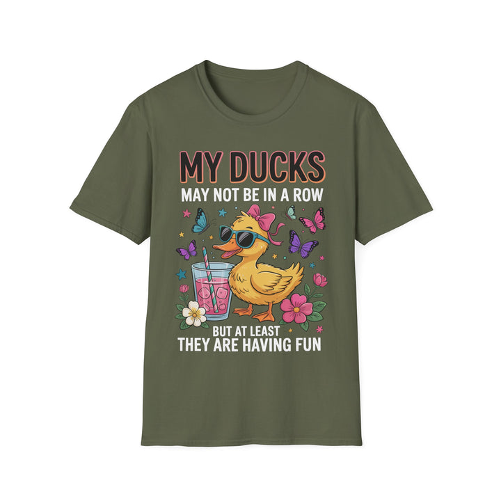My Ducks May Not Be In A Row T-Shirt - Beguiling Phenix Boutique