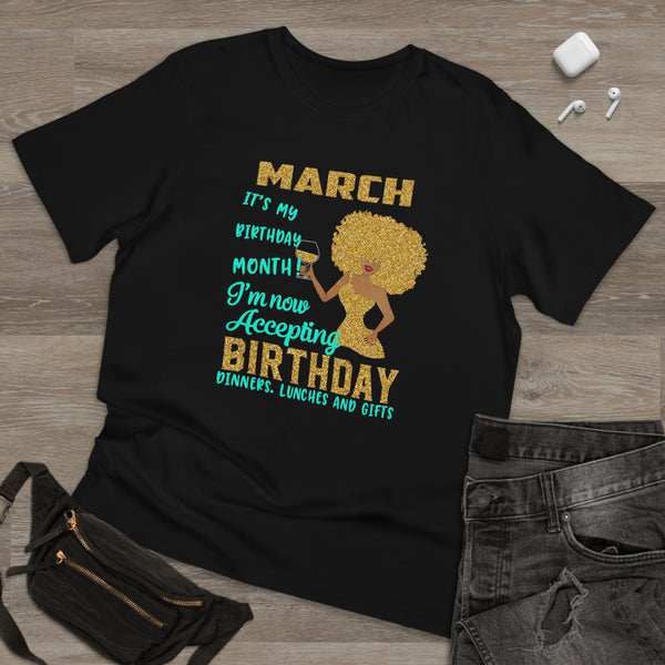 March Birthday Shirt - Beguiling Phenix Boutique