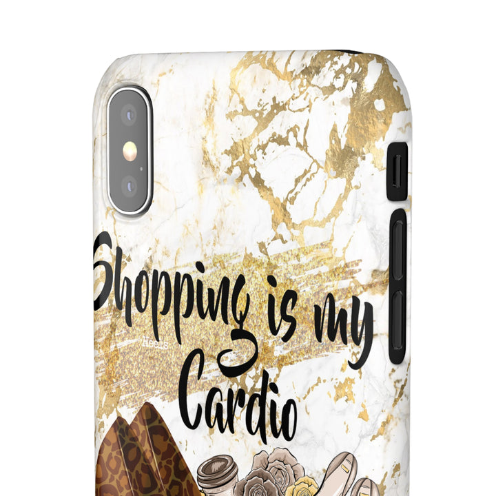 Shopping Is My Cardio Phone Case - Beguiling Phenix Boutique