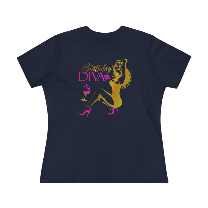 Birthday Diva Women's Premium Tee - Beguiling Phenix Boutique