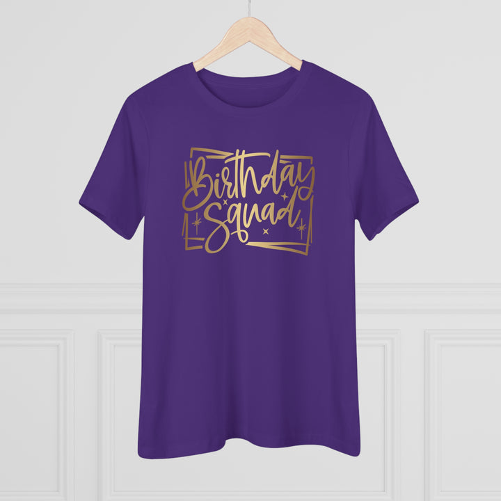 Birthday Squad Women's Premium Tee - Beguiling Phenix Boutique