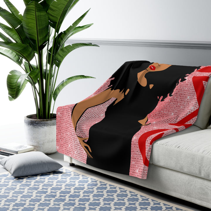 Delta Sigma Theta Fleece Blanket - Beguiling Phenix Boutique