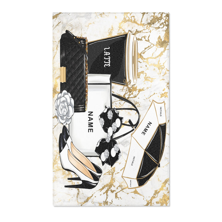Monogram Area Rug - Beguiling Phenix Boutique