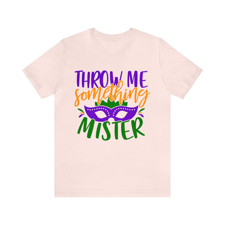 Unisex Jersey Short Sleeve Tee (Throw me something Mister) - Beguiling Phenix Boutique