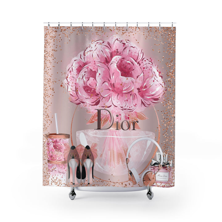 Fashion Flower Shower Curtain - Beguiling Phenix Boutique