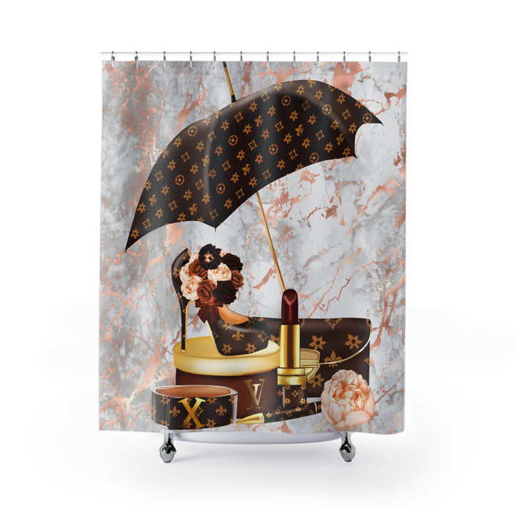 Me & Louis Shower Curtain - Beguiling Phenix Boutique