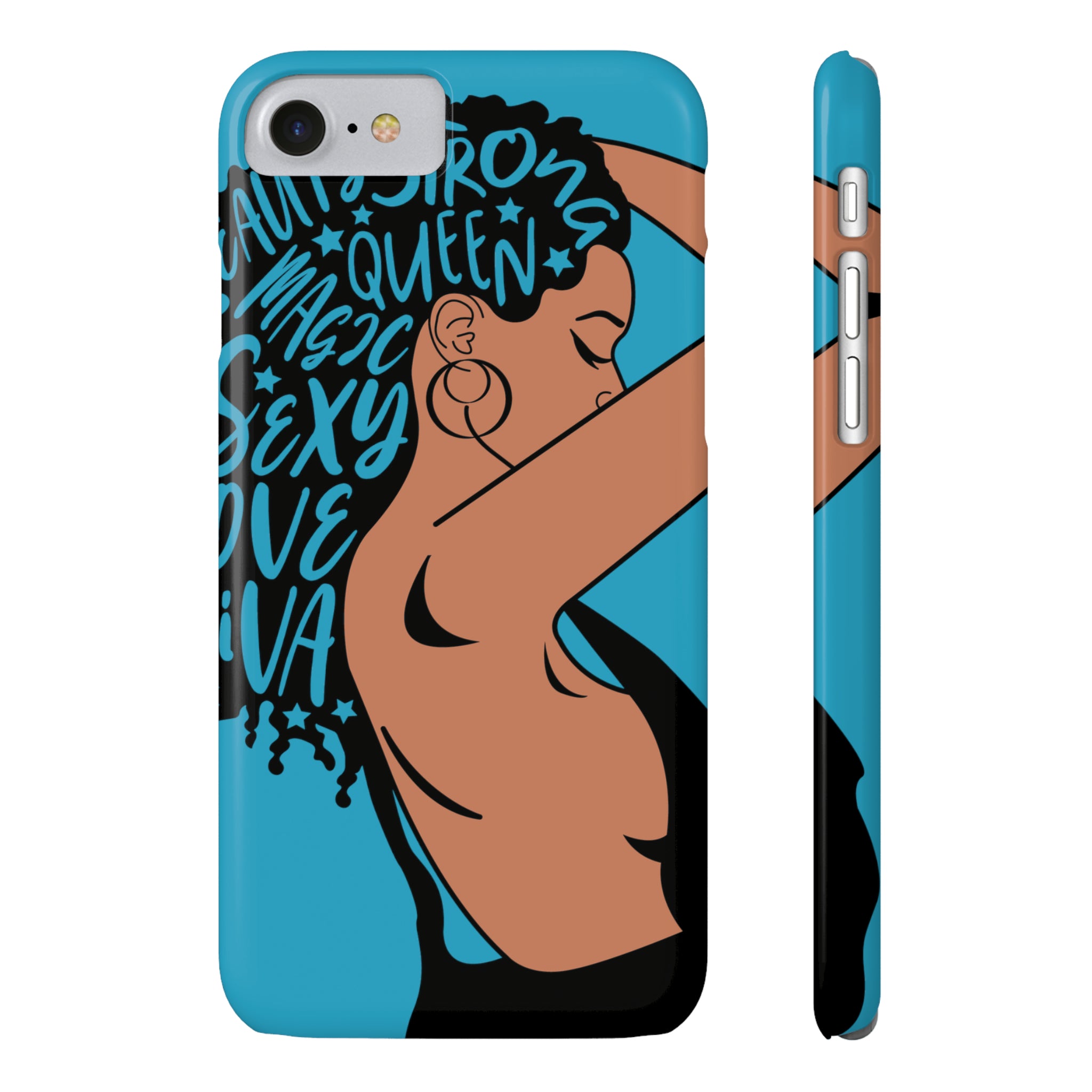 Strong Queen Slim Phone Cases