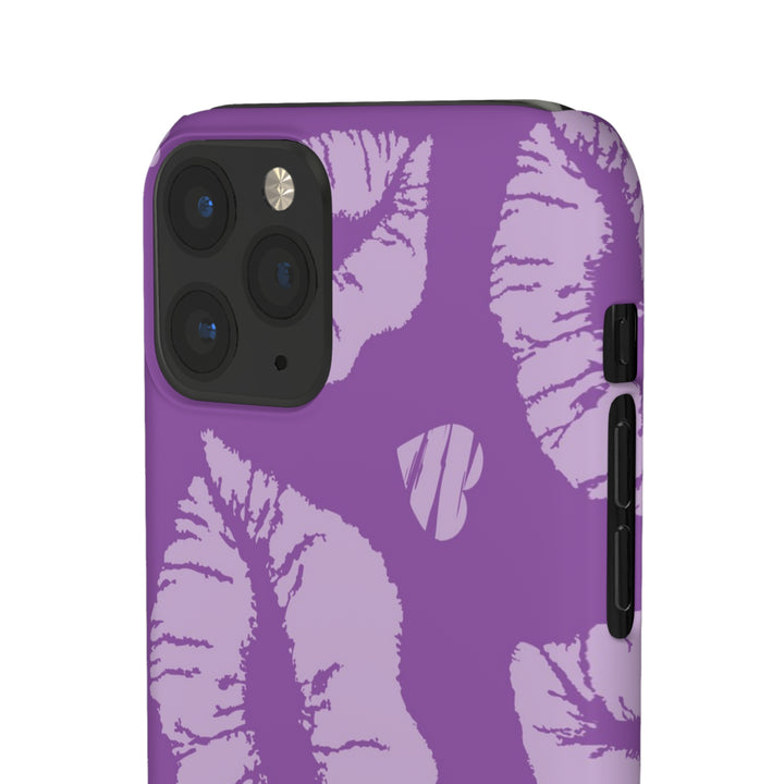 Purple Lips Phone Snap Cases - Beguiling Phenix Boutique