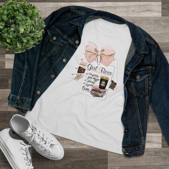 Girl Boss Women's Premium Shirt - Beguiling Phenix Boutique