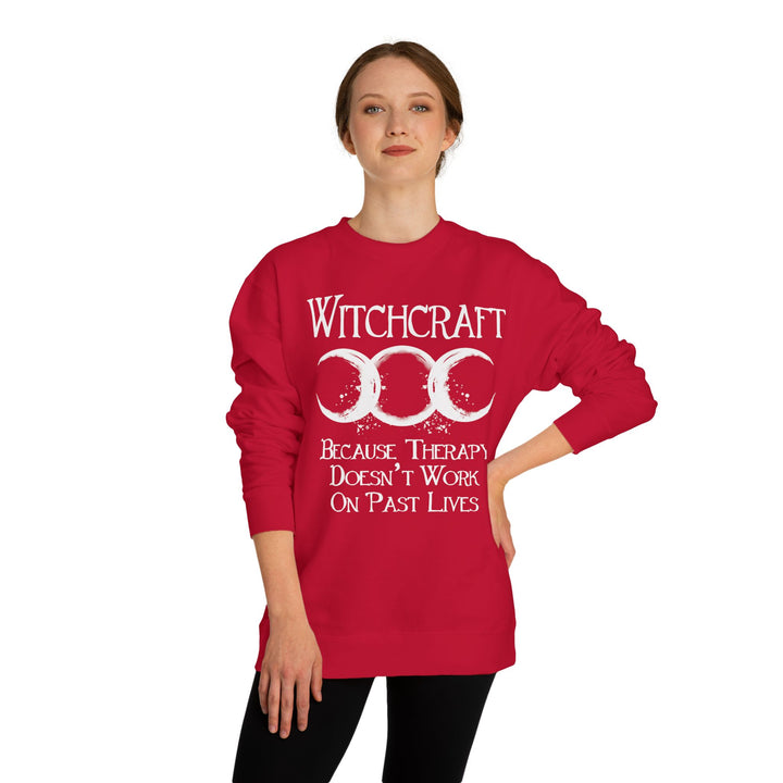 Witchcraft Sweatshirt – Unisex Crew Neck with Therapy Quote - Beguiling Phenix Boutique