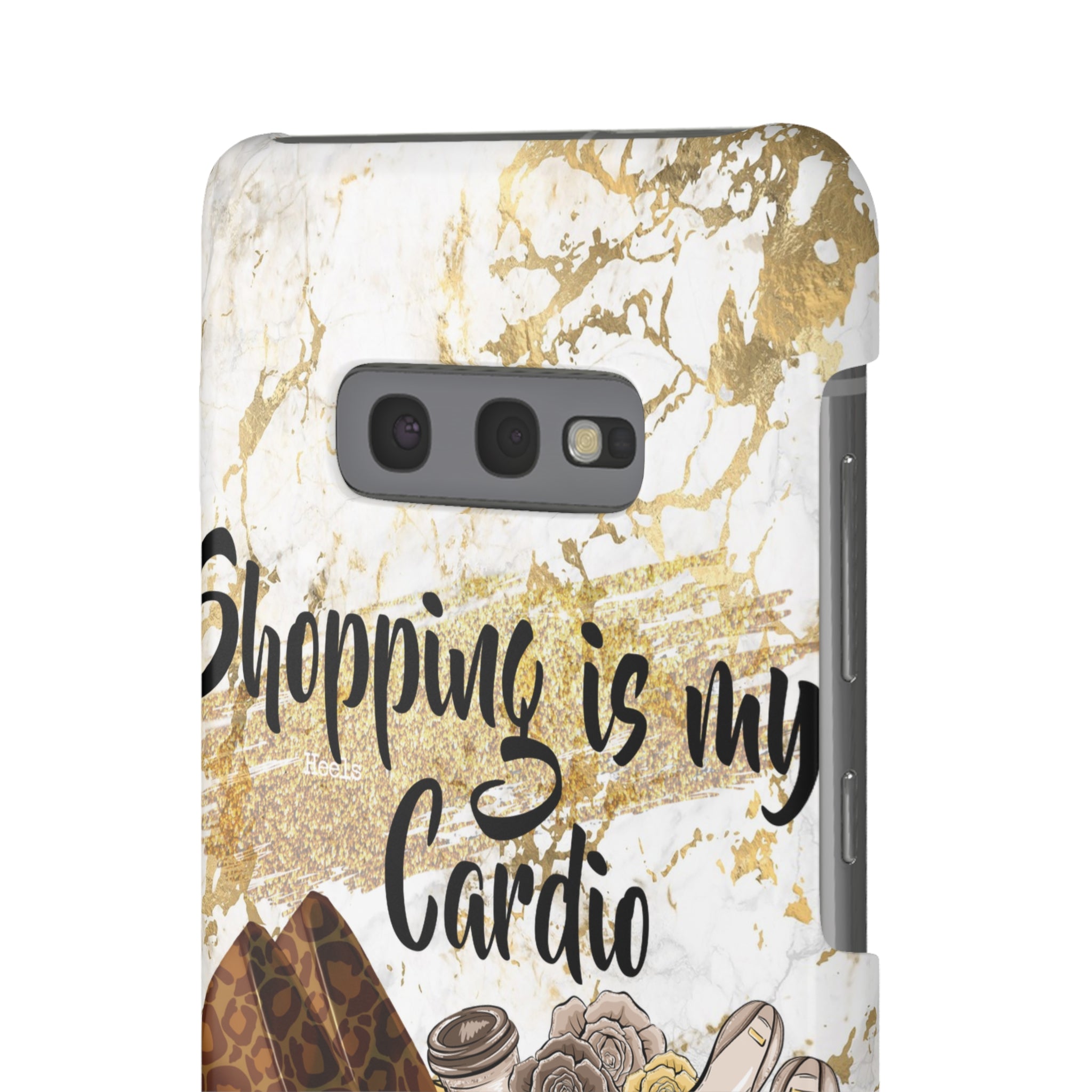 Shopping Is My Cardio Phone Case