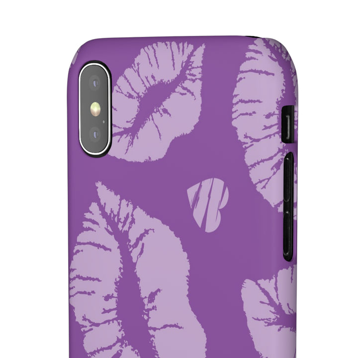 Purple Lips Phone Snap Cases - Beguiling Phenix Boutique