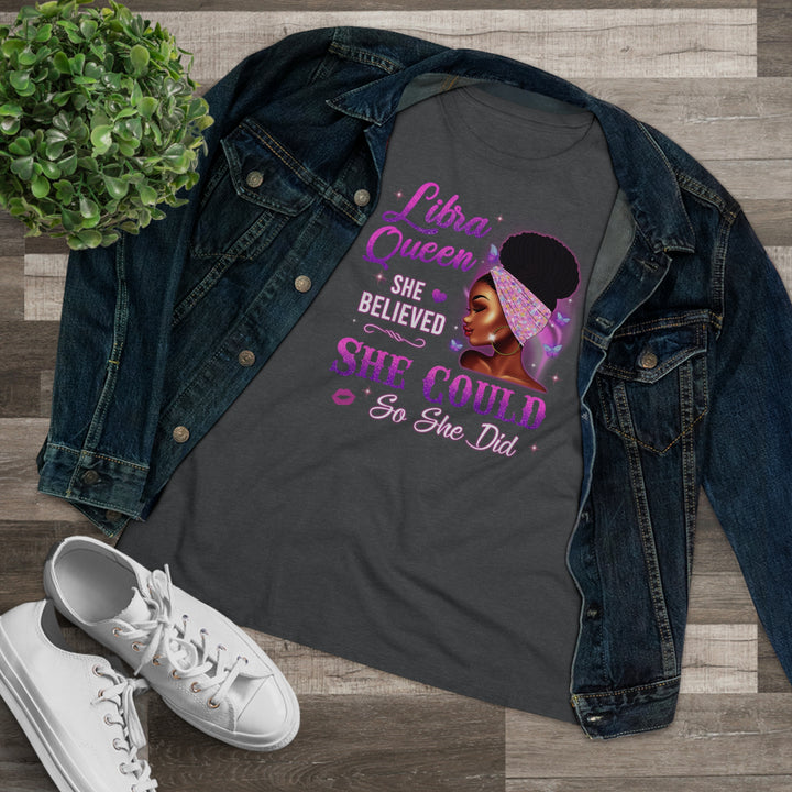 Libra Queen Women's Premium Tee - Beguiling Phenix Boutique