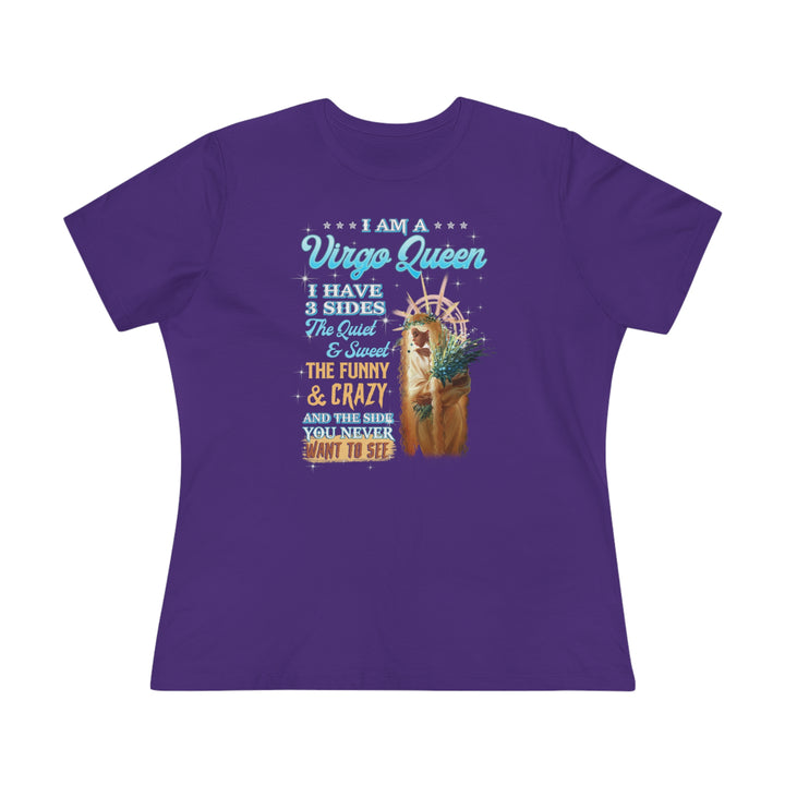 Virgo Queen Women's Premium Tee - Beguiling Phenix Boutique