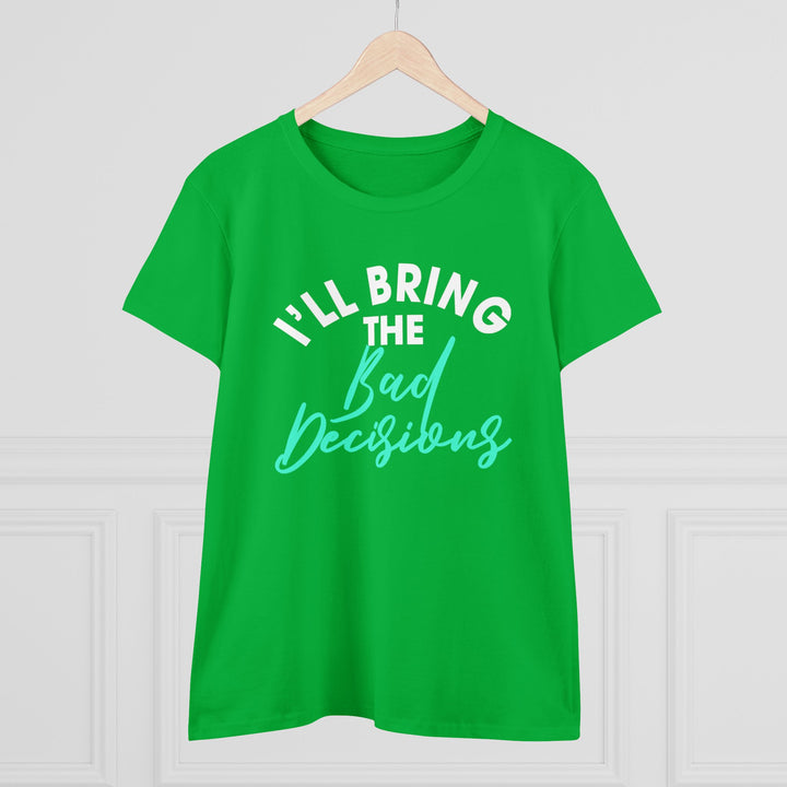 Bad Decisions Women's Heavy Cotton Tee - Beguiling Phenix Boutique