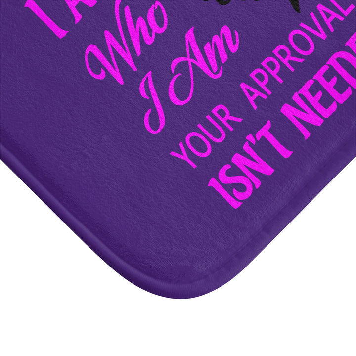 I Am Who I Am Bath Mat - Beguiling Phenix Boutique