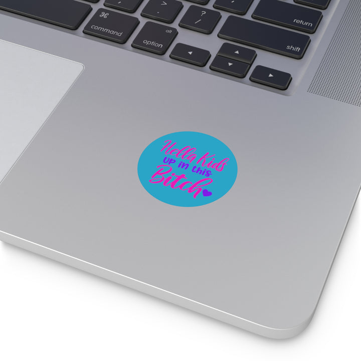 Hella Kids Round Vinyl Stickers - Beguiling Phenix Boutique
