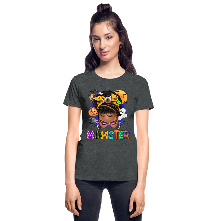 Momster Ladies Shirt - deep heather