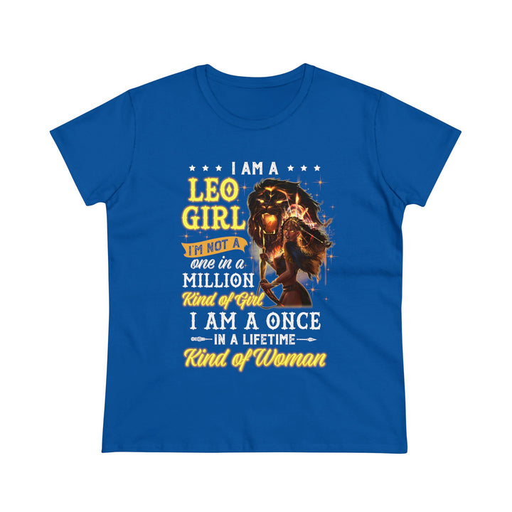 Leo Girl Women's Heavy Cotton Tee - Beguiling Phenix Boutique