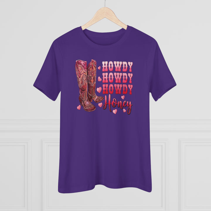 Howdy Honey Women's Premium Tee - Beguiling Phenix Boutique