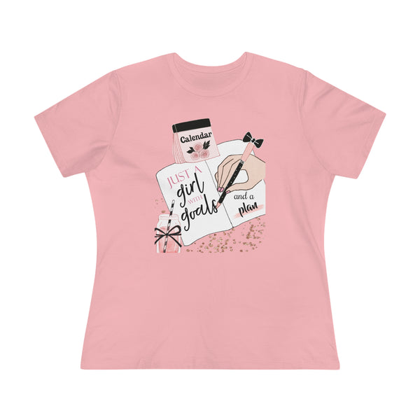 Just A Girl With Goals Women's Shirt - Beguiling Phenix Boutique