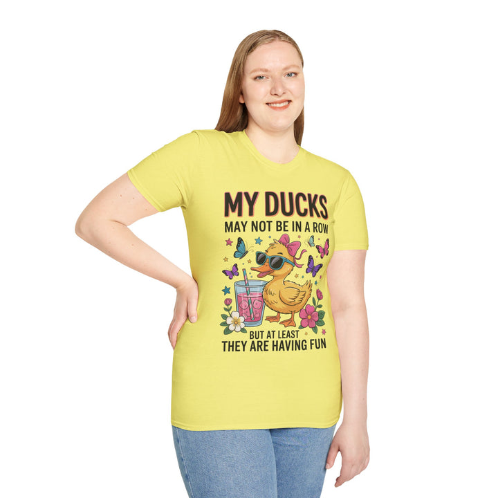 My Ducks May Not Be In A Row T-Shirt - Beguiling Phenix Boutique